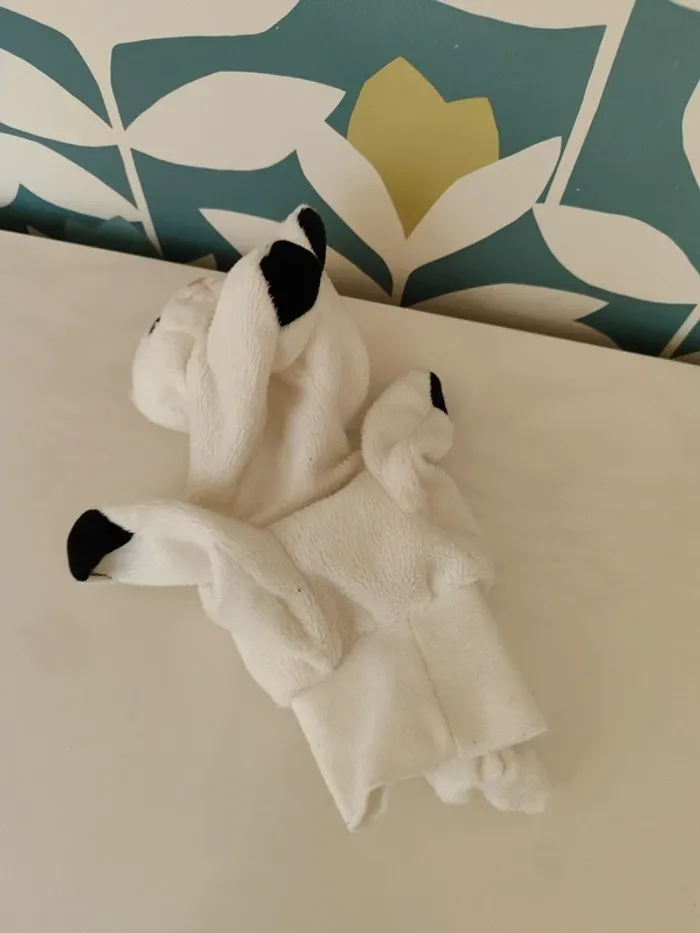 Doudou peluche marionnette chat ikea - photo numéro 2