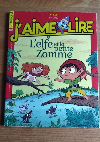 Magazine J'aime Lire - L'elfe et la petite Zomme
