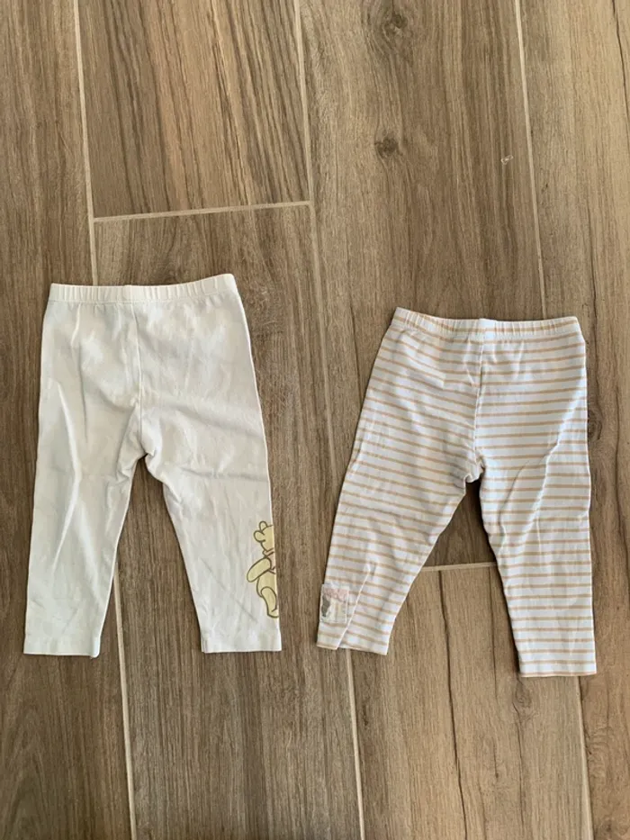 2 leggings Disney 18 mois - photo numéro 2