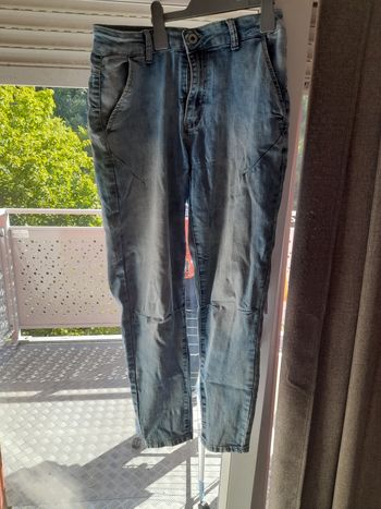Jeans femme bleu