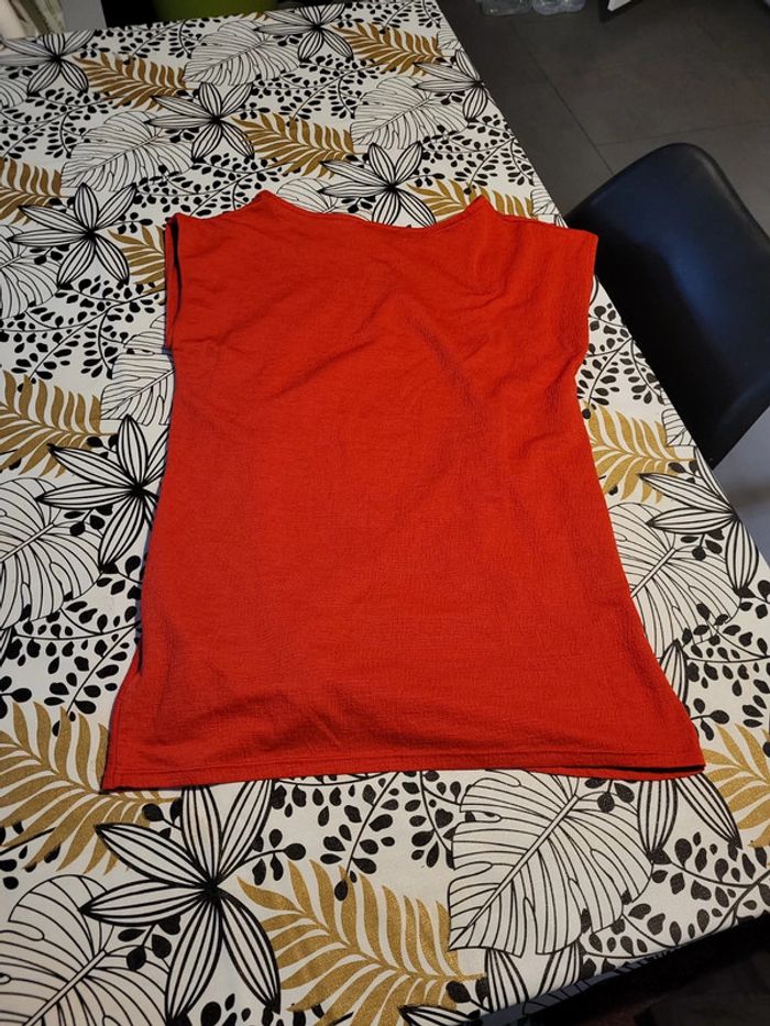 Tee shirt rouge maternité - photo numéro 2