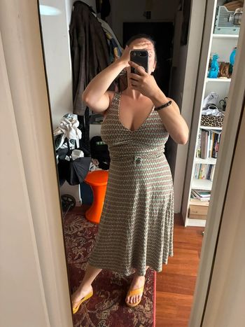 Robe à motif géométriques