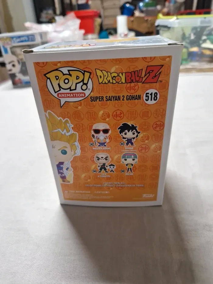 Funko pop dragon ball Z 518 , super saiyan 2 gohan - photo numéro 3