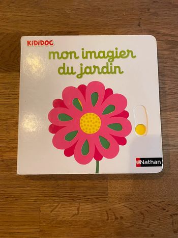 Livre Kididoc Mon imagier du jardin