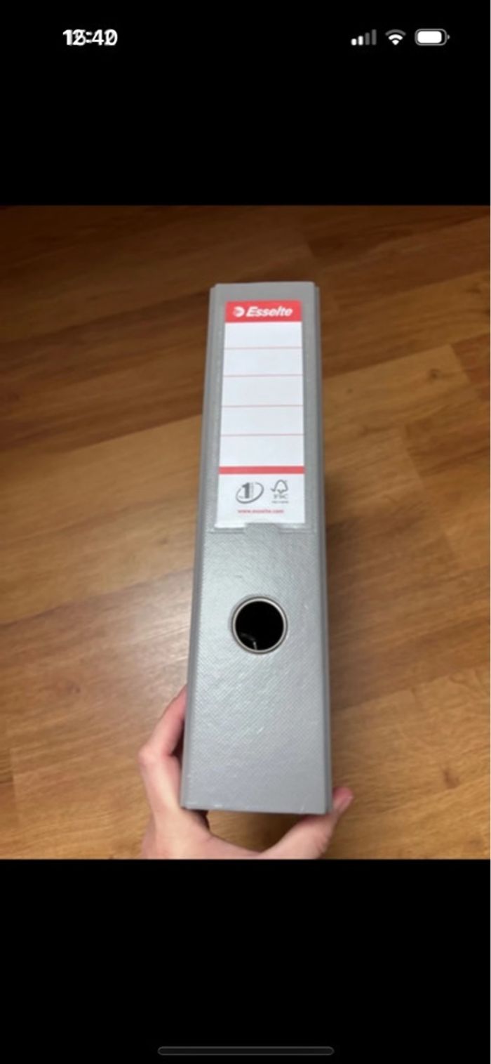 Lot de 2 grands classeurs neuf - photo numéro 5