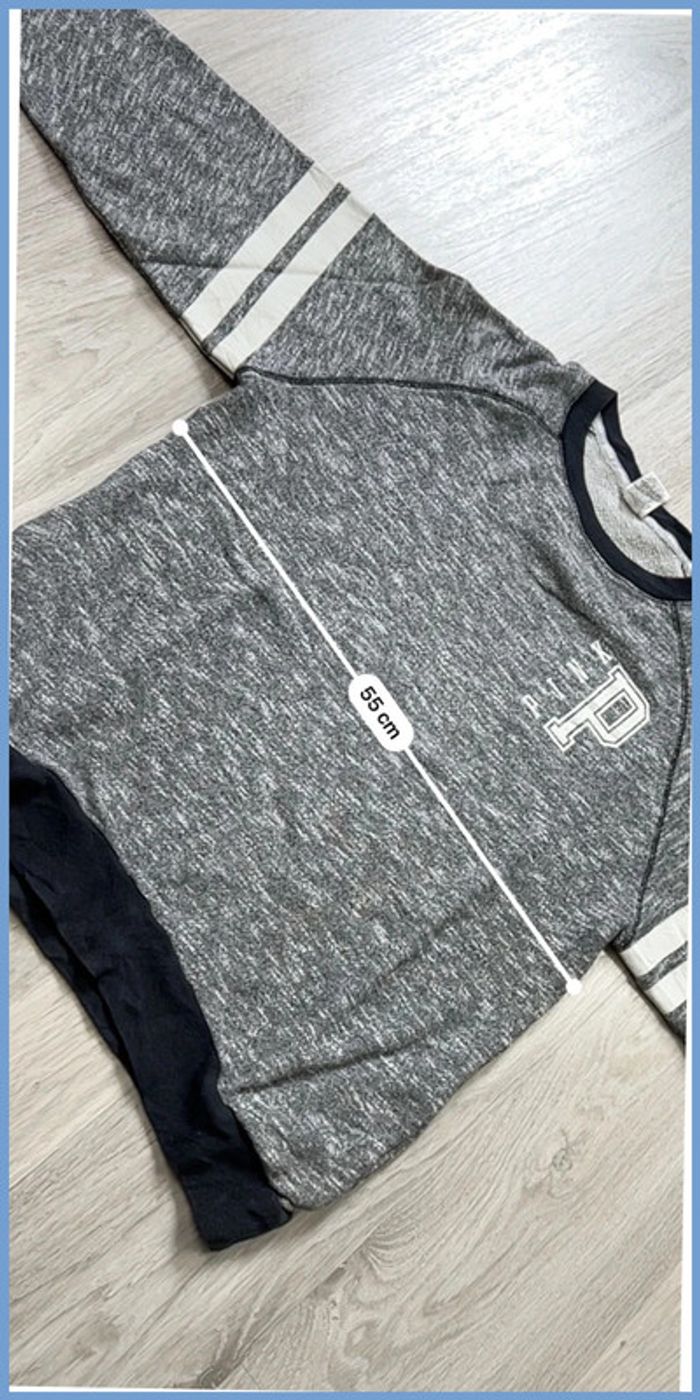 Pull Pink (Victoria’s Secret) Gris Taille S - photo numéro 4
