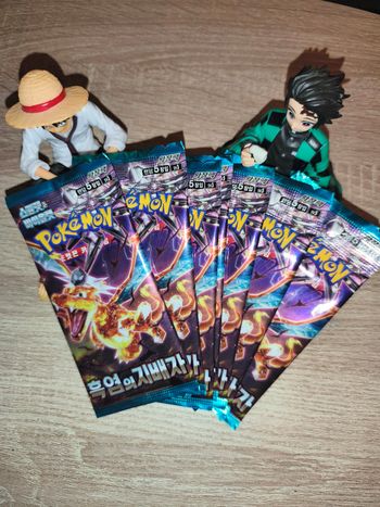 🔥 Booster Pokémon Ruler of the Black Flame [sv3] Set : 1-5 Booster 4,50€/ 5+ Booster 3€