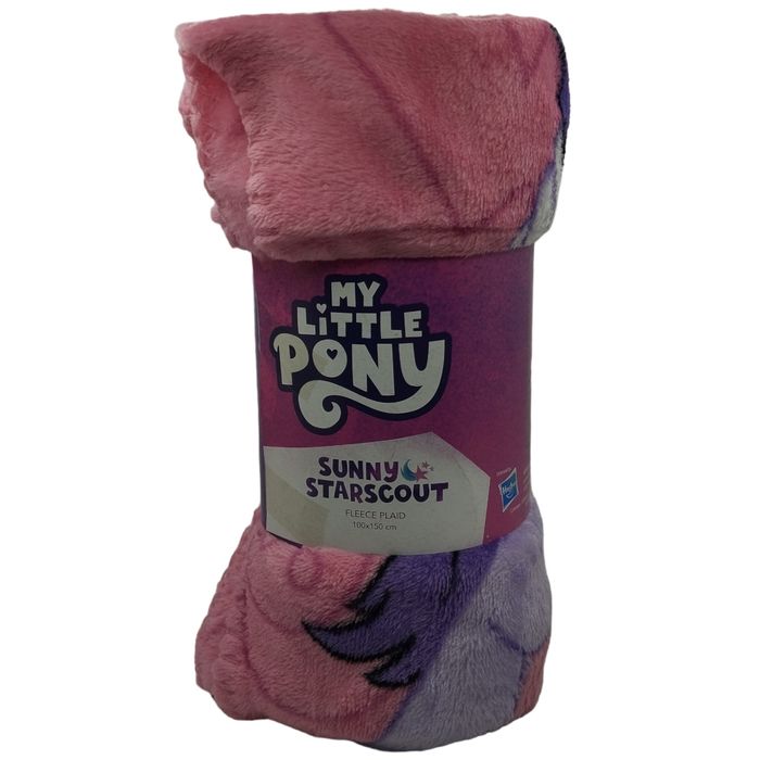 MY LITTLE PONY - Plaid Polaire 100% Polyester - 100x150cm - photo numéro 2