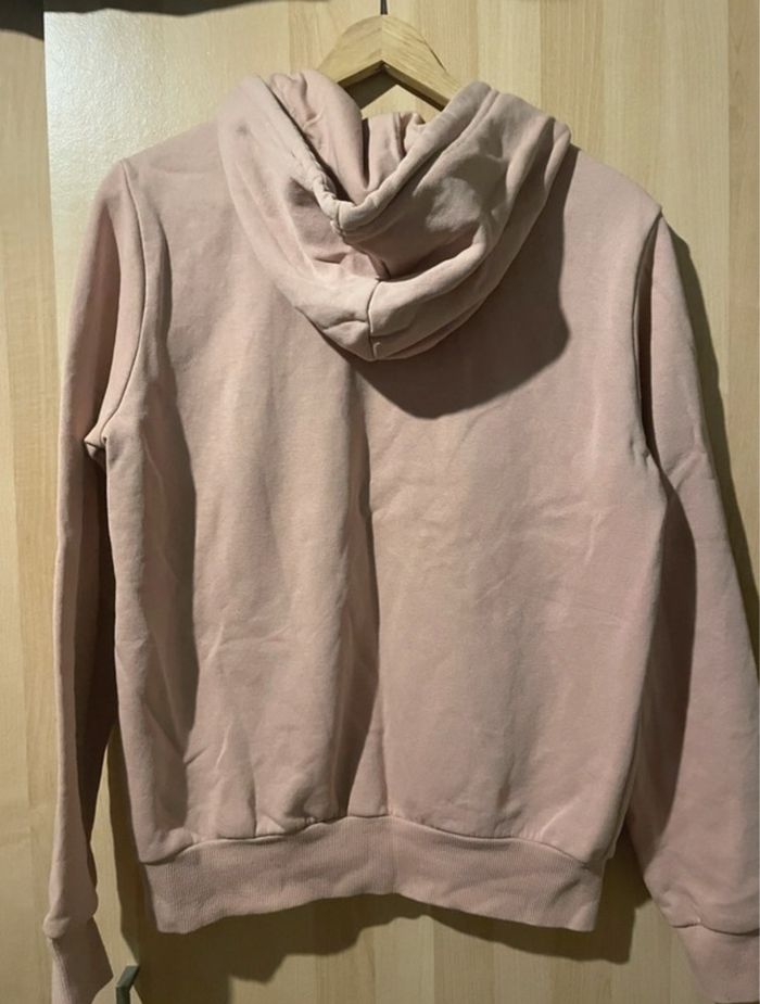 sweat à capuche rose pale - photo numéro 2