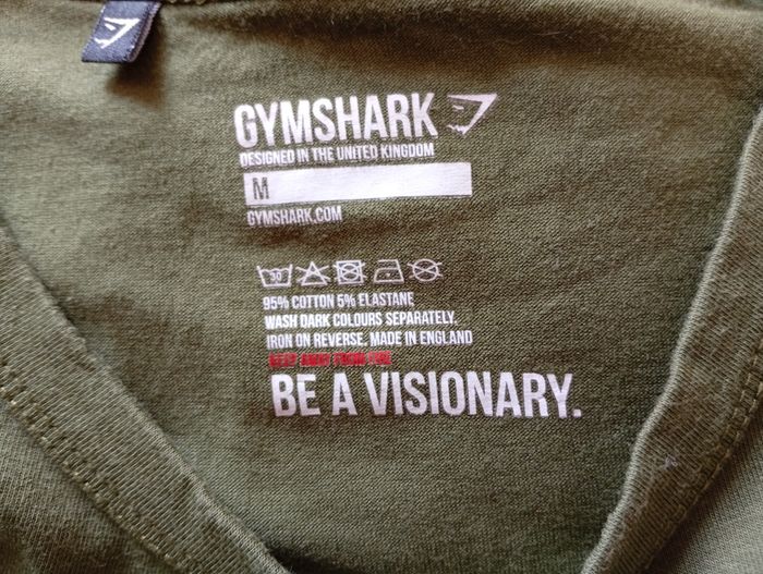 Tee shirt Gymshark - Taille M - photo numéro 2