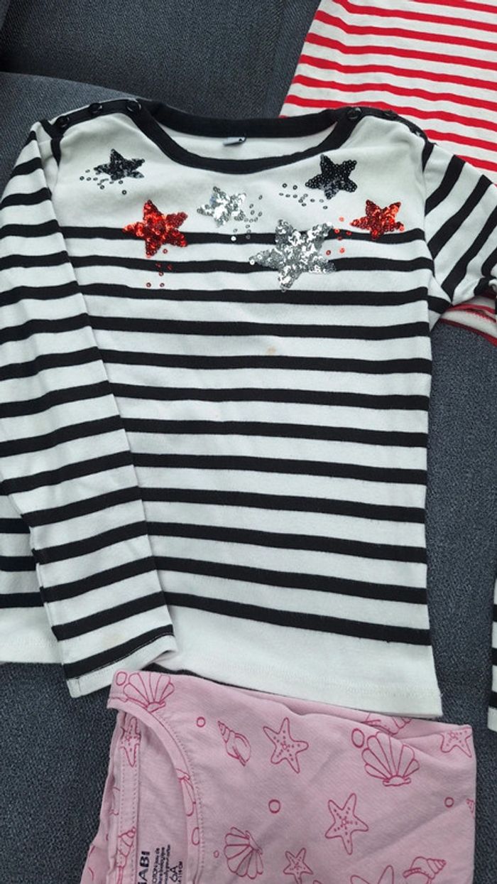 2 marinières 6 ans + 1 offert - photo numéro 2