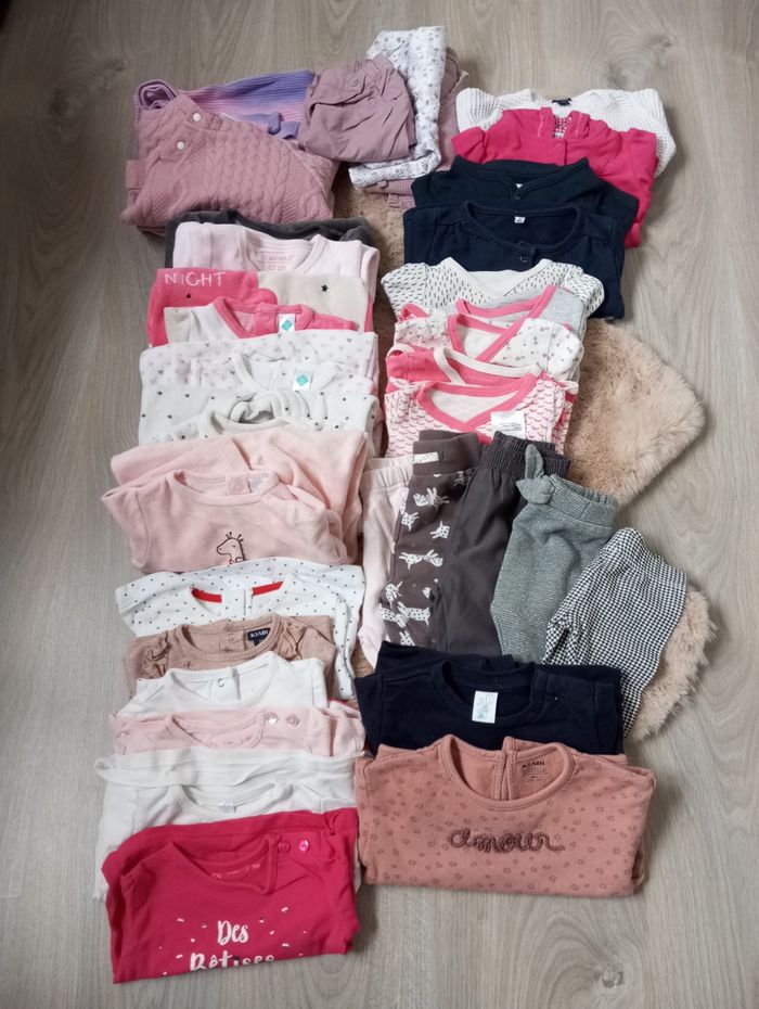 Lot vêtements fille - 3 mois