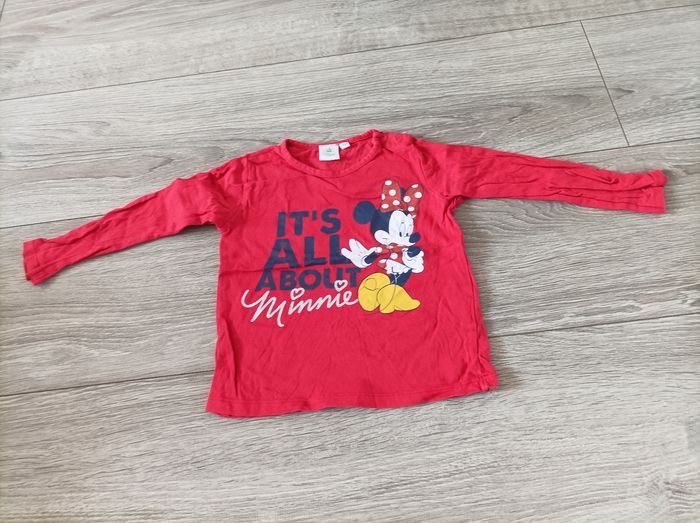 Haut ml rouge Minnie 3 ans - photo numéro 2