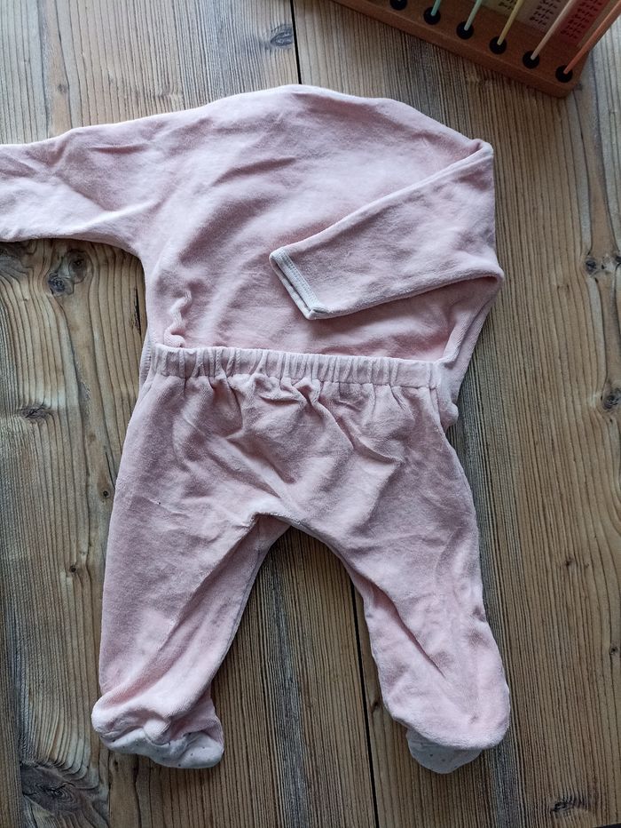 Pyjama fille 12 mois vert - photo numéro 4