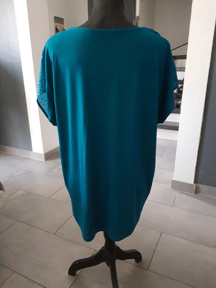 T-shirt imprimé vert - photo numéro 4