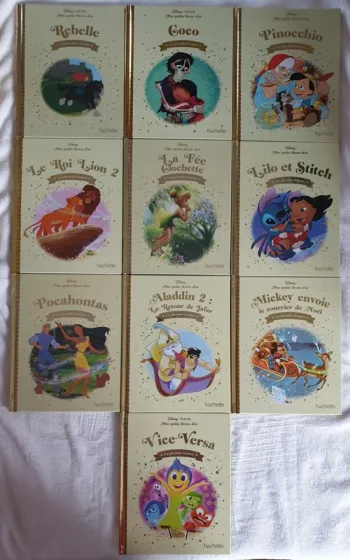 Mes petits livres d'or Disney 31 à 40