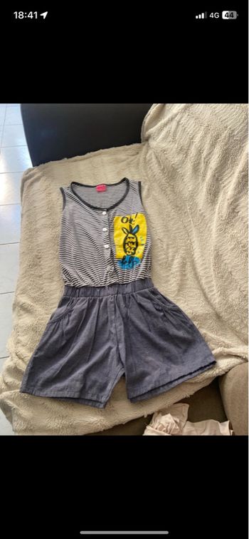 Combi short 12 ans 
