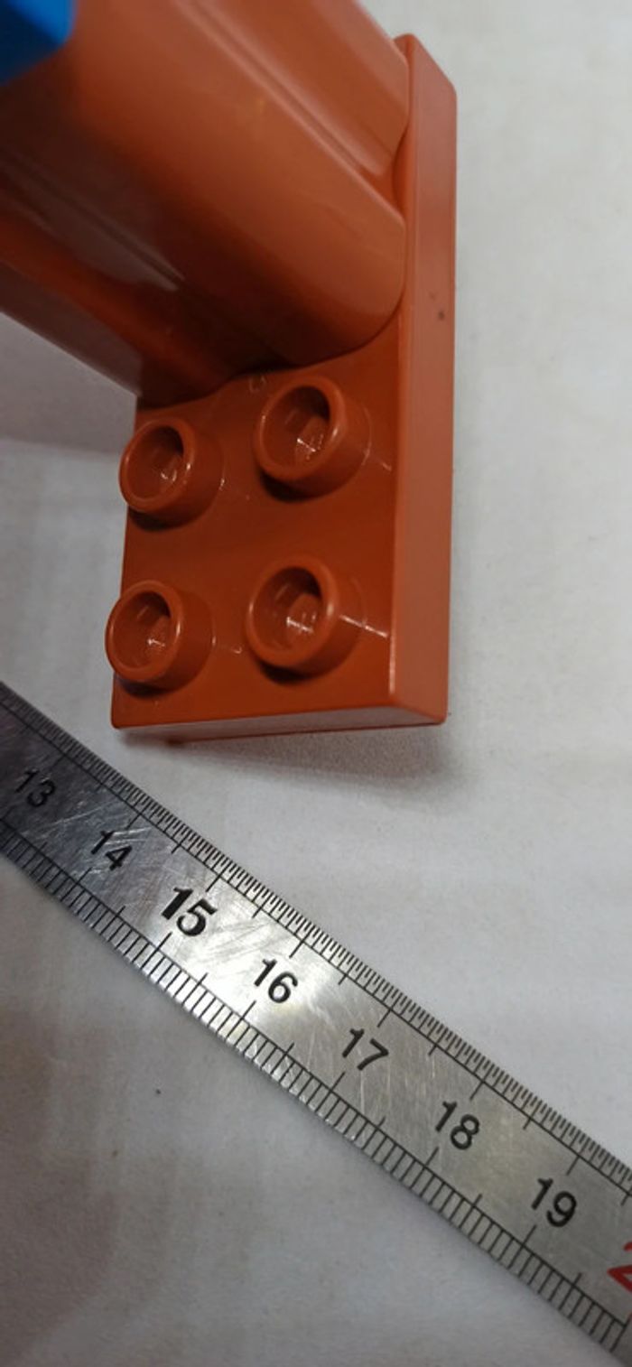 Oiseau flamant rose en briques lego duplo - photo numéro 16