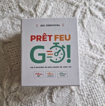 Prêt Feu Go !  Jeu de Société Convivial,  Excellent état