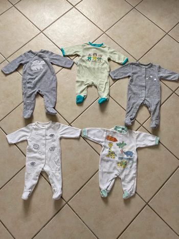 Lot de pyjamas mixte