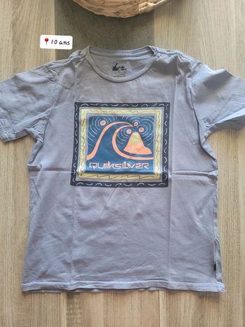 Tee-shirt quiksilver 10 ans