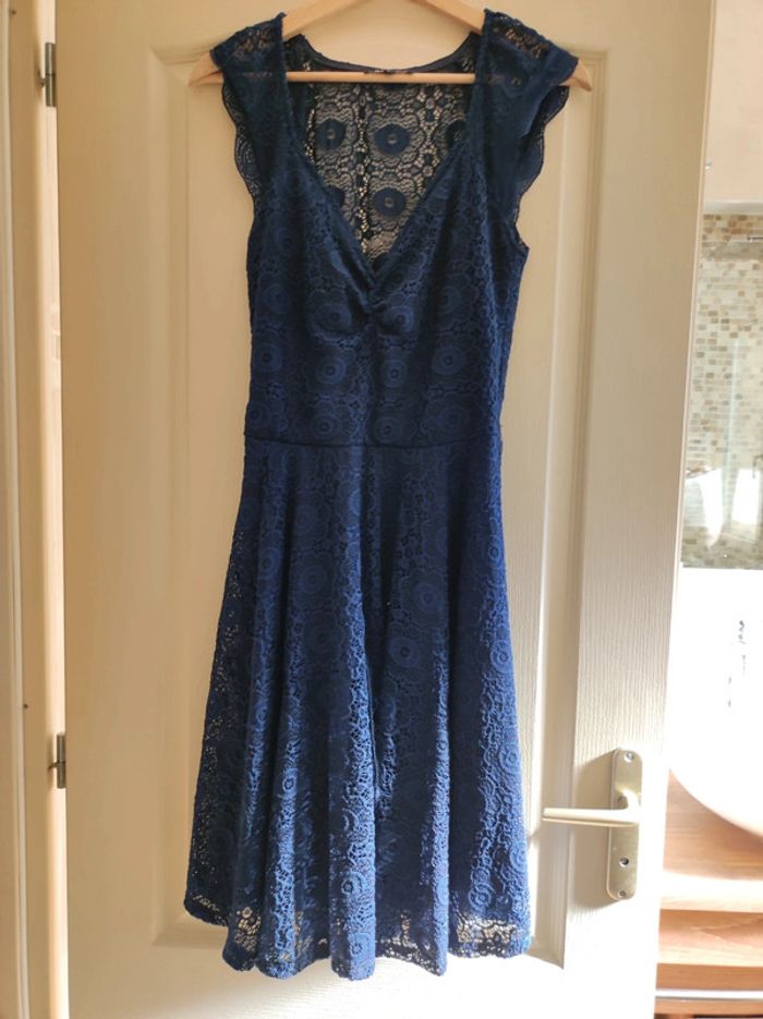 morgan bleu marine robe