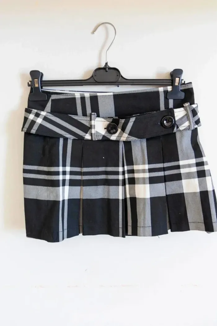 C47 jupe noir/gris Zara 36