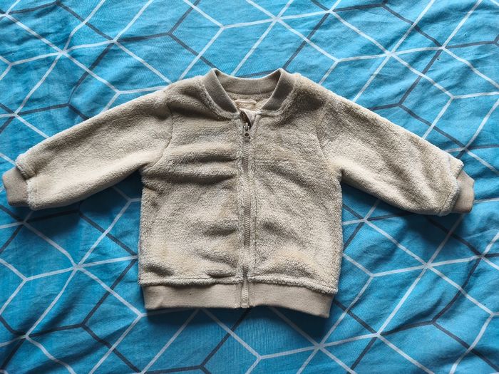 Gilet polaire beige