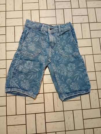 Pantacourt jean garçon 9 ans 