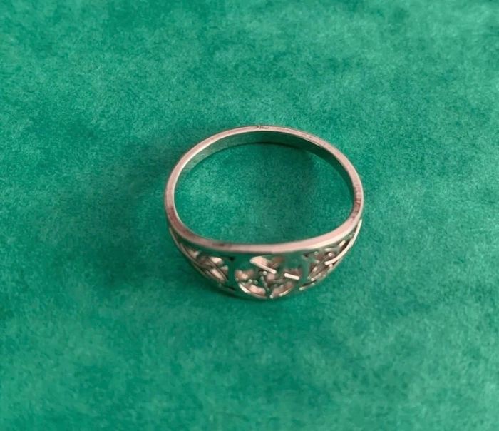 Bague pentagramme en acier inoxydable argenté - photo numéro 3