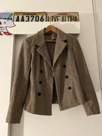 Veste marron et beige - Shein