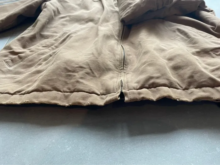 Manteau veste Camel beige homme vintage - photo numéro 11