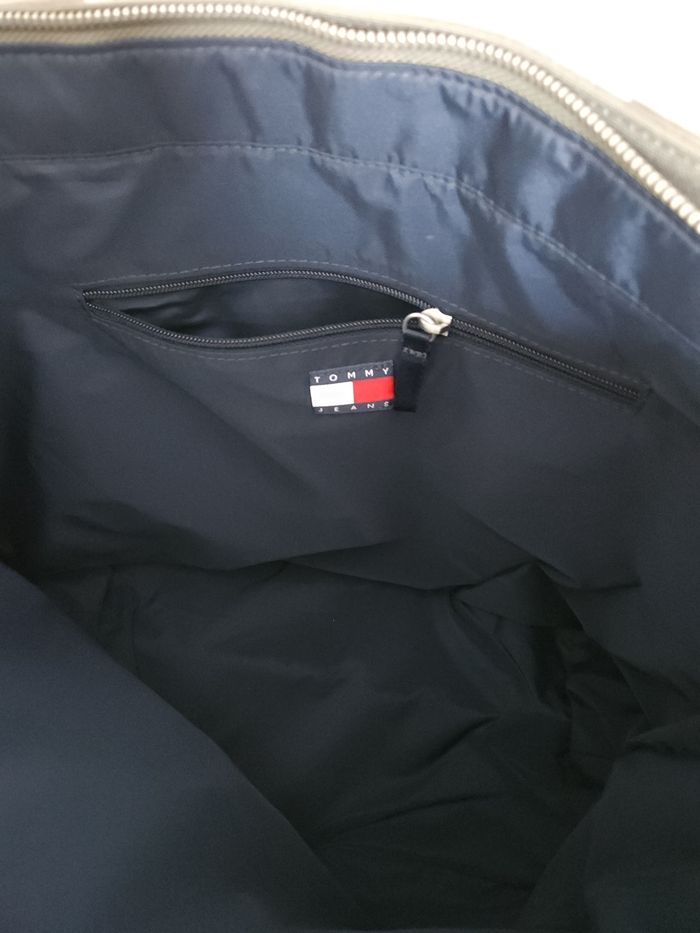 Sac Cabas Fourre-Tout Rétro Kaki Tommy Jeans - photo numéro 6