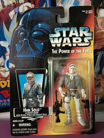 Figurine Star Wars POTF Han solo in Hoth Gear Kenner US 1995
