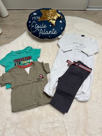 Lot  de 4 pièces 9 mois garçon 