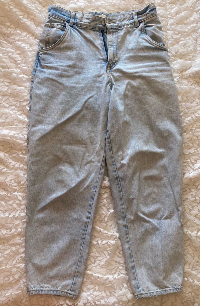 Jean mom fit délavé - photo numéro 3