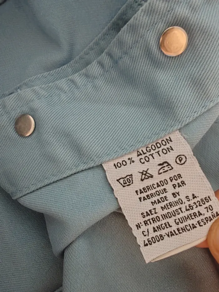 Veste trucker denim Cimarron Spanish Warriors – Taille L Femme – Neuve sans étiquette - photo numéro 6