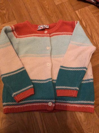 Très beau gilet fille 3 ans la compagnie des petits  LCDP