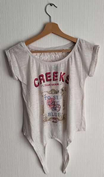 T-shirt à nouer - Femme