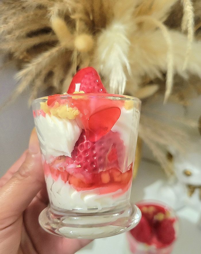 Bougie parfumé Tarte au fraises - photo numéro 8