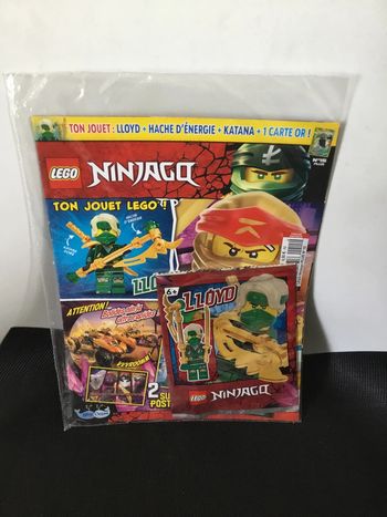 Lego Ninjago magazine + polybag minifigurine Lloyd scellé
