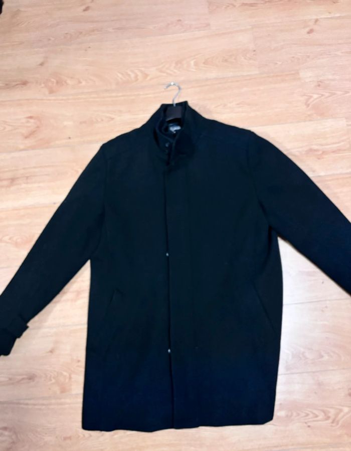 Manteau mi long noir - photo numéro 2