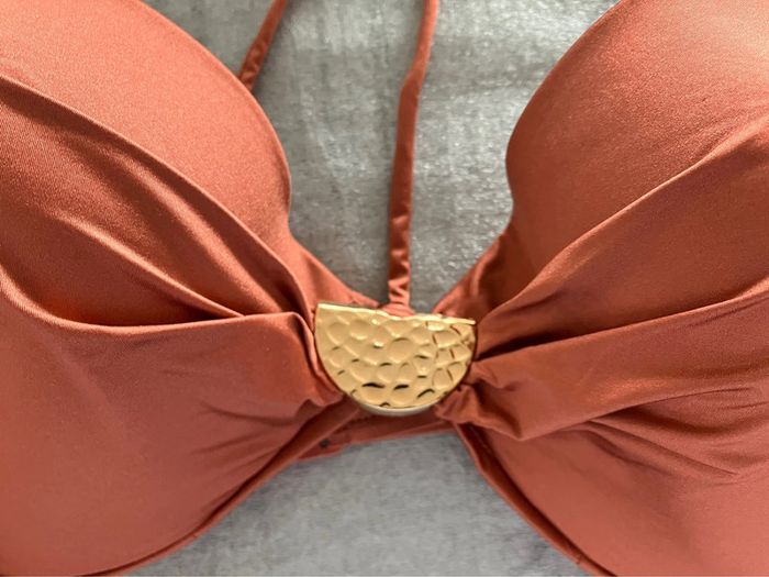 Haut maillot orange Chantelle neuf - photo numéro 3