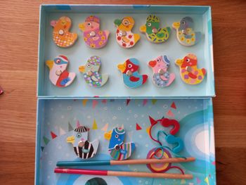 Pêche aux canards aimantée djeco