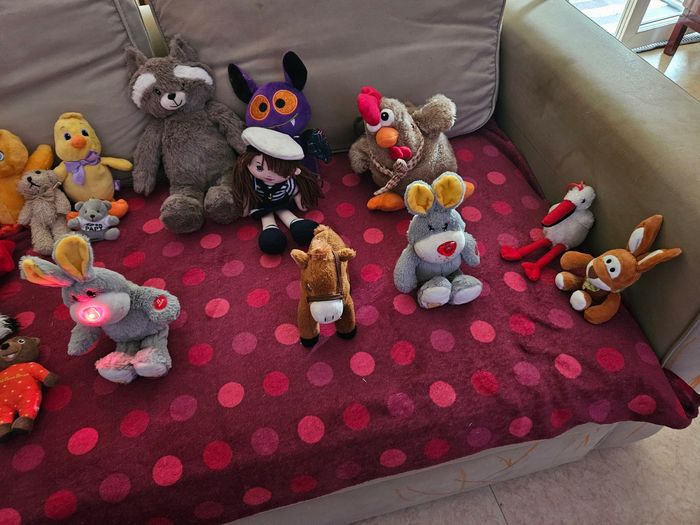 Peluche aux choix  en tre 2 euros est 5 euros - photo numéro 2