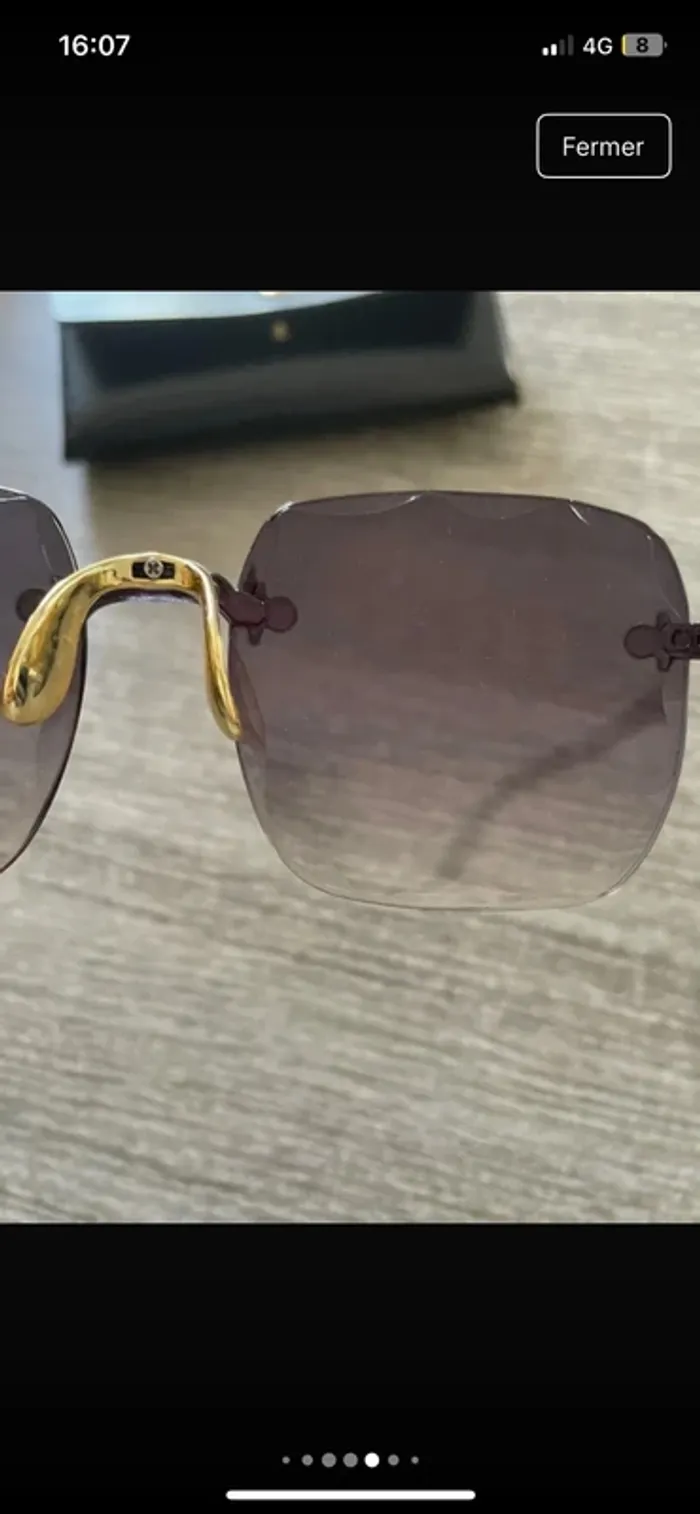 Superbe lot de 2 paires de lunettes de soleil fantaisie neuves - photo numéro 9