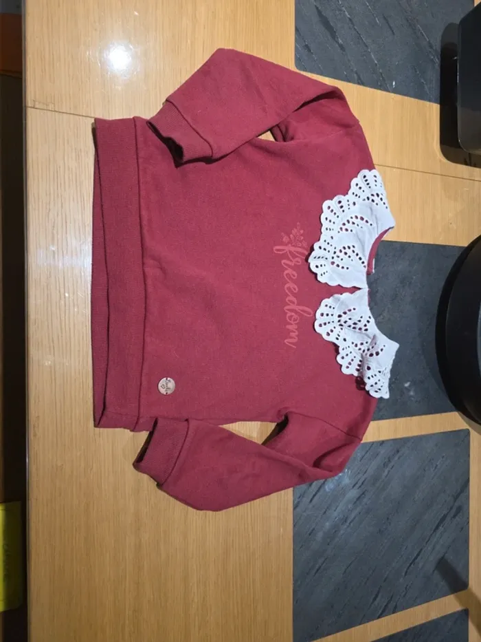 Sweat col Claudine Creeks 5 ans
