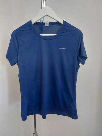 T-shirt de sport bleu marine manches courtes 12 ans