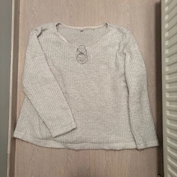 Pull • blanc • 46 🌿