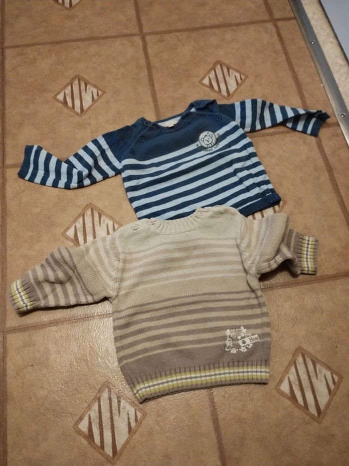 Pull garçon 9 mois